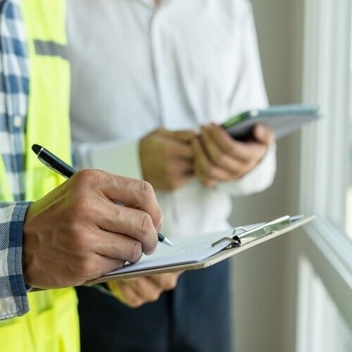 Quality assurance in building construction ensures the end product meets the highest standards of safety, functionality, and durability. A quality inspector reports on building quality.
